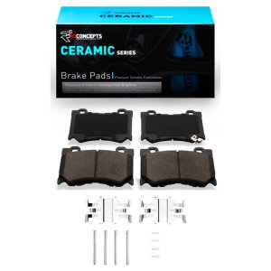 Infiniti M37 Brake Pads - Front - R1 Concepts - Ceramic - `08-`25